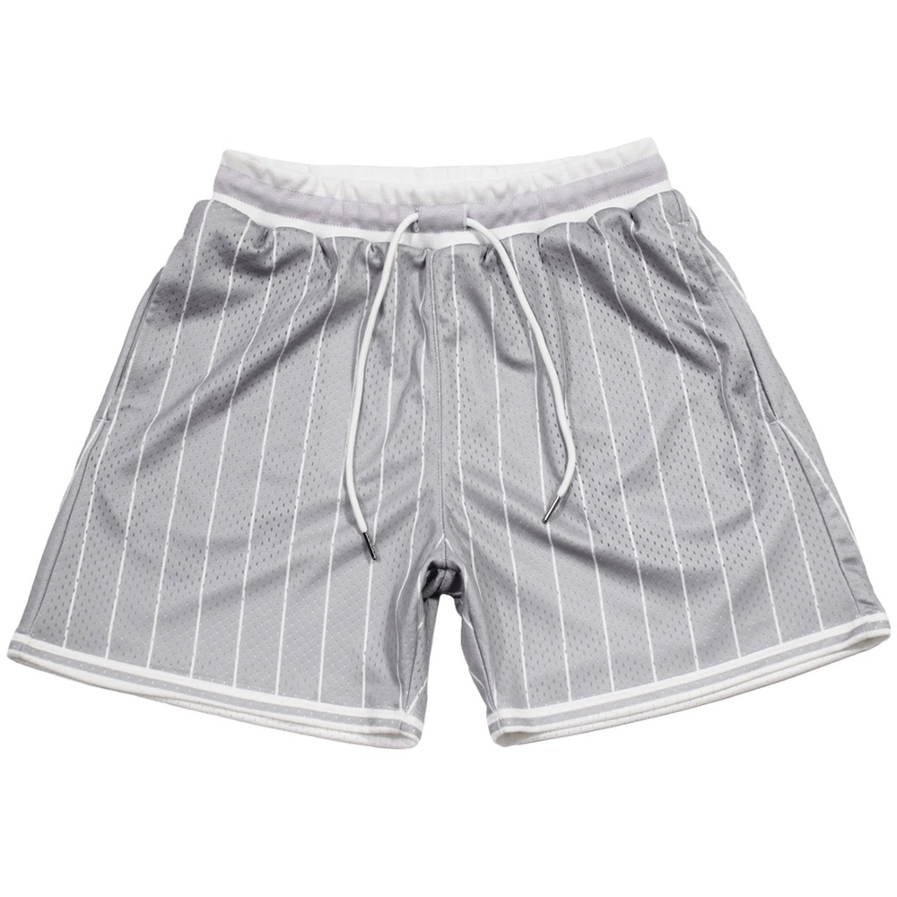 ARETE Basic Pinstripe Short - grey